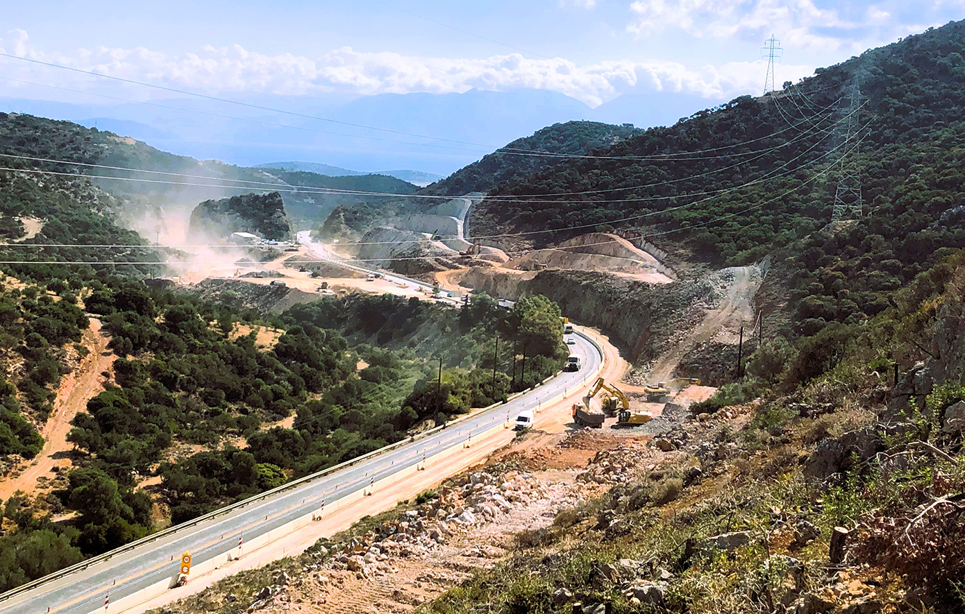 Επιθεώρηση Υπουργού Υποδομών στα Εργοτάξια του ΒΟΑΚ στην Κρήτη